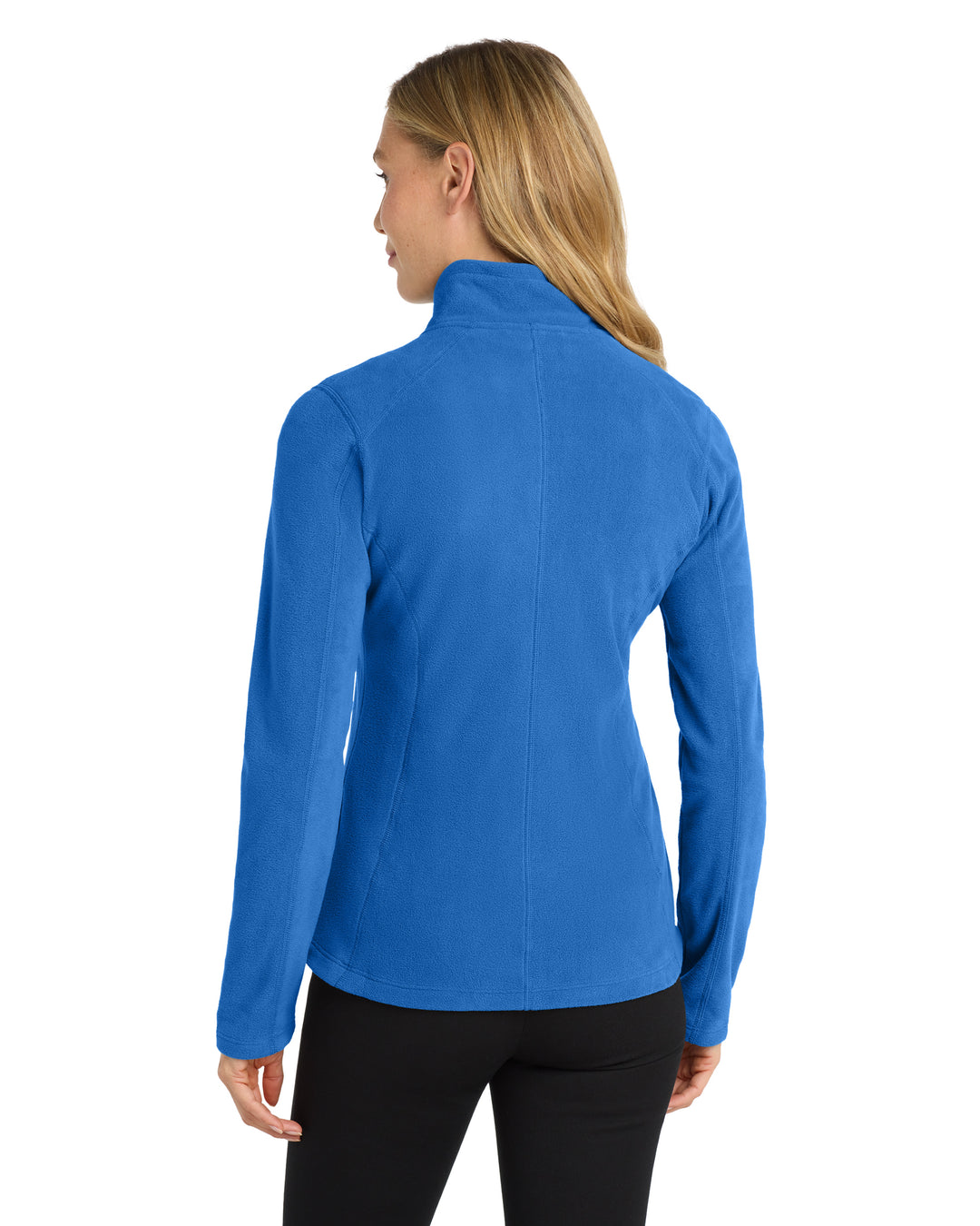 Ladies' Staff Embroidered Lightweight Microfleece Jacket