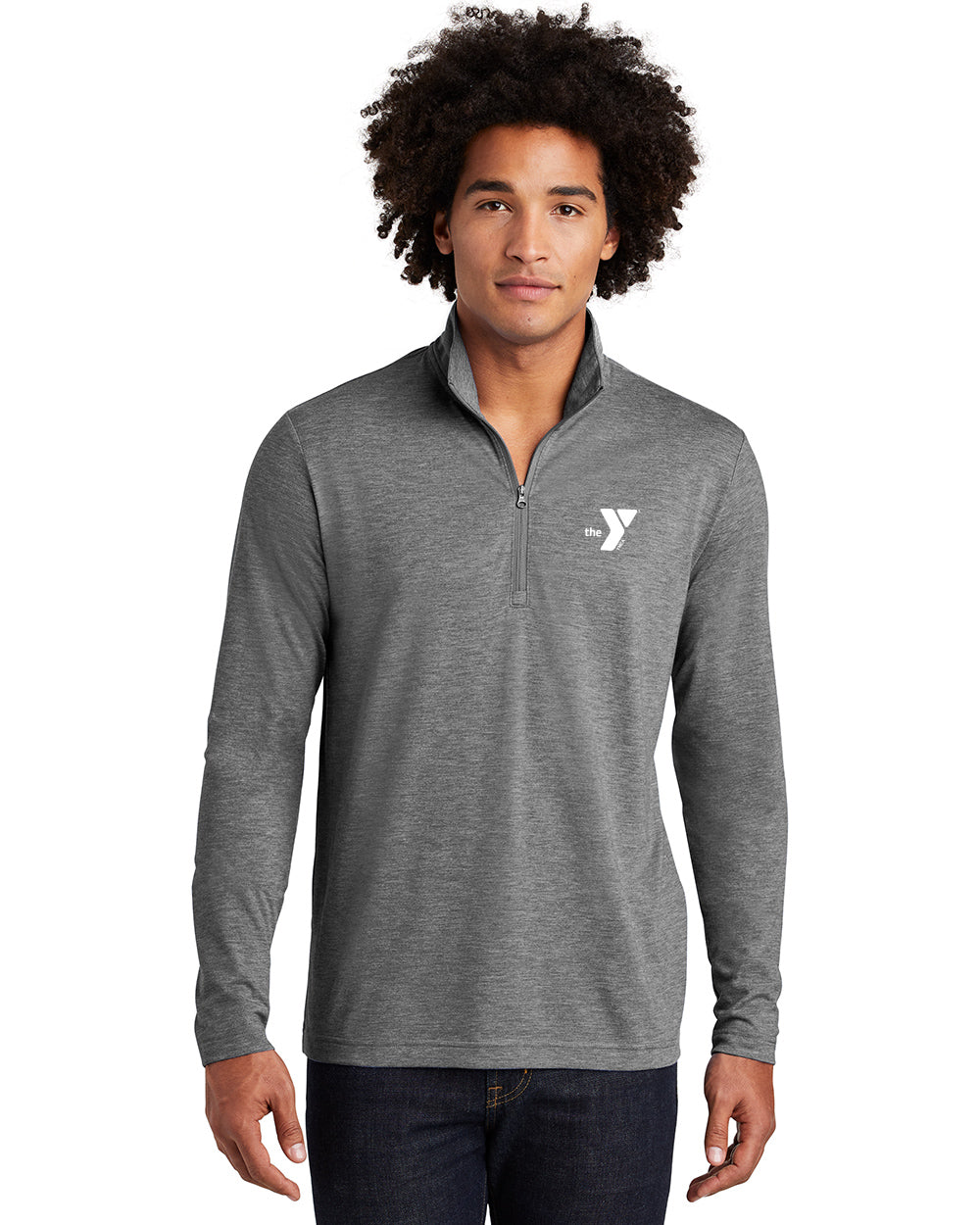 Triblend Wicking 1/4 Zip Pullover