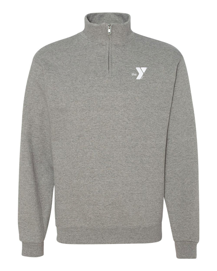 Embroidered 1/4 Zip Sweatshirt