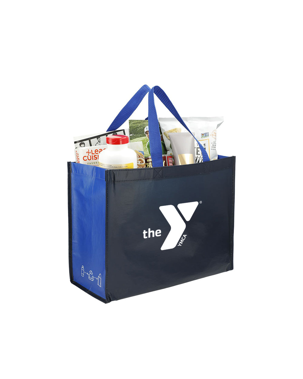 Laminated Matte Shopper Tote