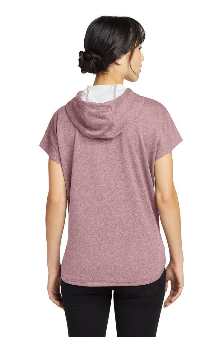 Fan Series #57 - Ladies' New Era® Performance Terry Short Sleeve Hoodie