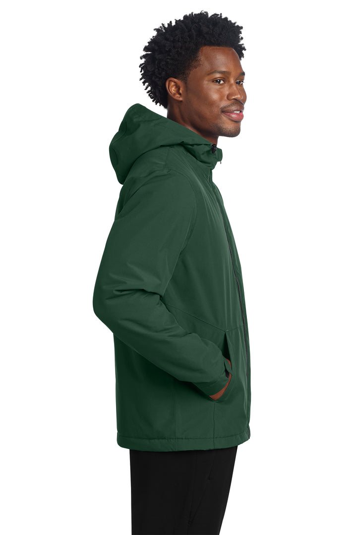 Embroidered Waterproof Insulated Jacket