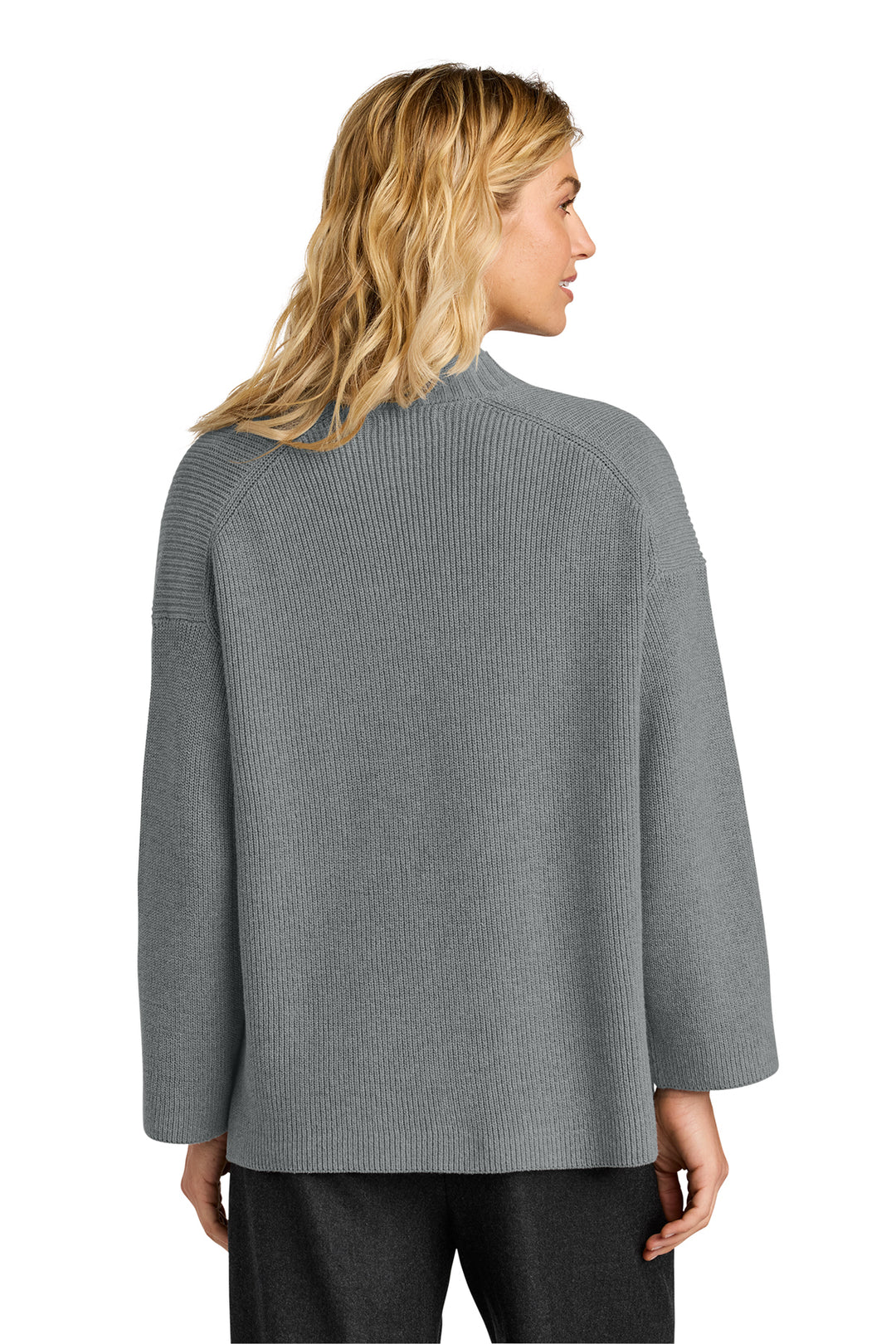 Ladies' Embroidered Open Cardigan