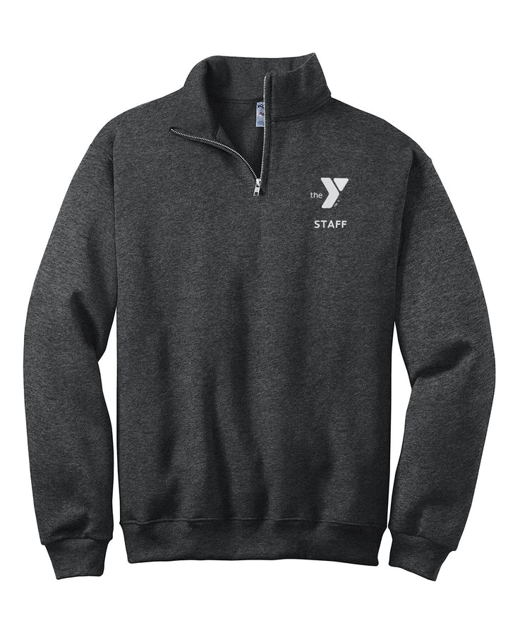 Staff Embroidered 1/4 Zip Sweatshirt