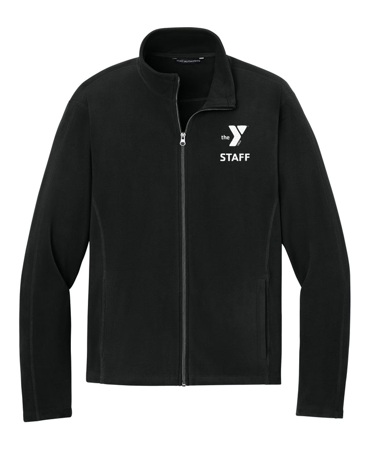 Staff Embroidered Lightweight Microfleece Jacket