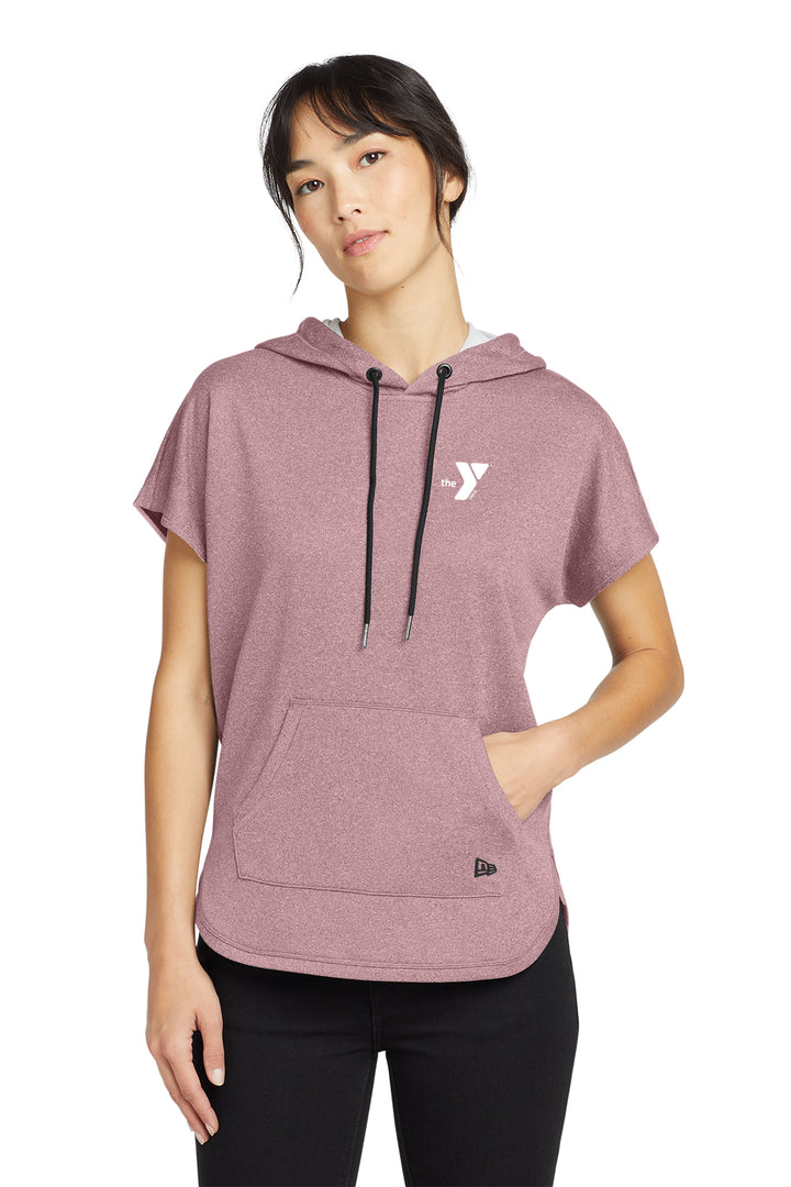 Fan Series #57 - Ladies' New Era® Performance Terry Short Sleeve Hoodie
