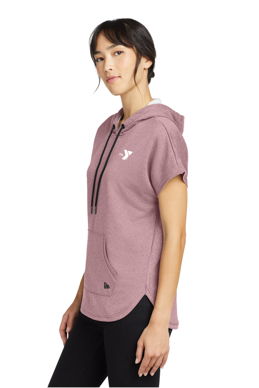 Fan Series #57 - Ladies' New Era® Performance Terry Short Sleeve Hoodie
