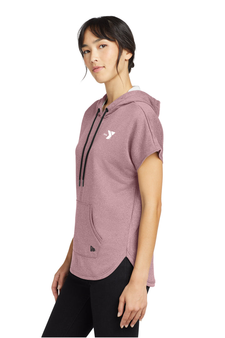 Fan Series #57 - Ladies' New Era® Performance Terry Short Sleeve Hoodie