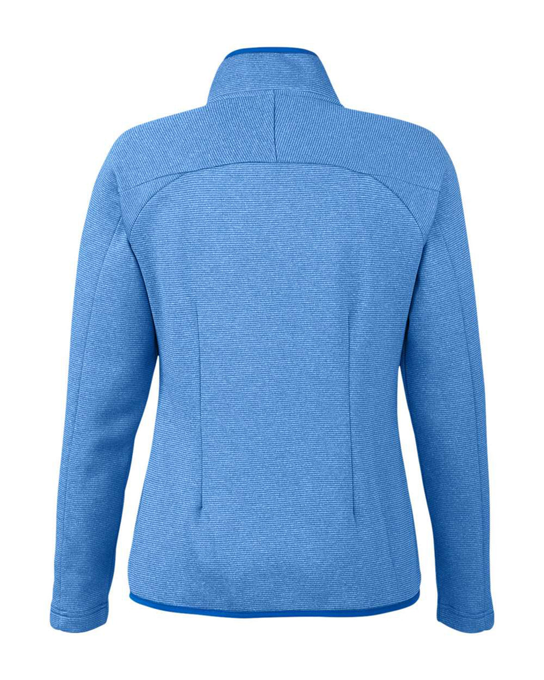 Ladies' Heathered Stripe Full Zip