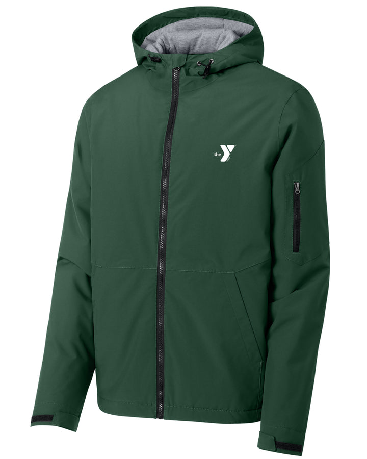 Embroidered Waterproof Insulated Jacket