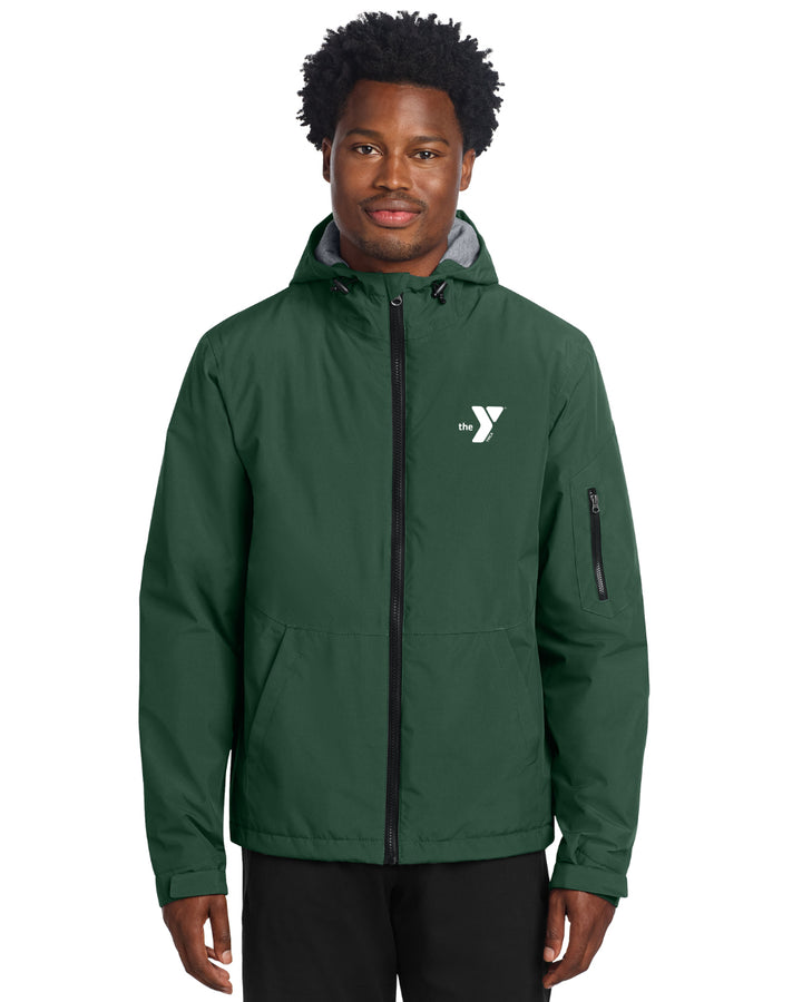 Embroidered Waterproof Insulated Jacket