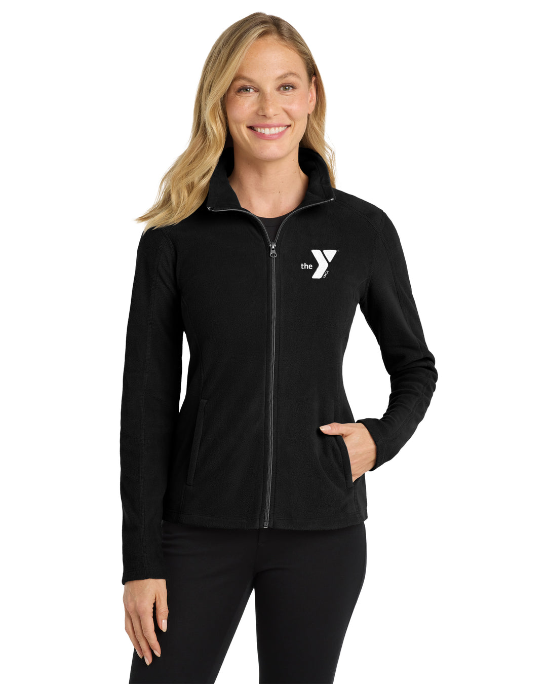 Ladies' Embroidered Full Zip Fleece Jacket