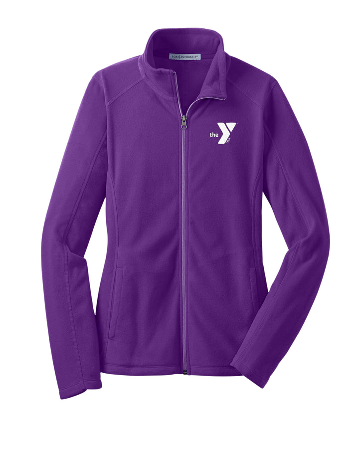 Ladies' Embroidered Full Zip Fleece Jacket