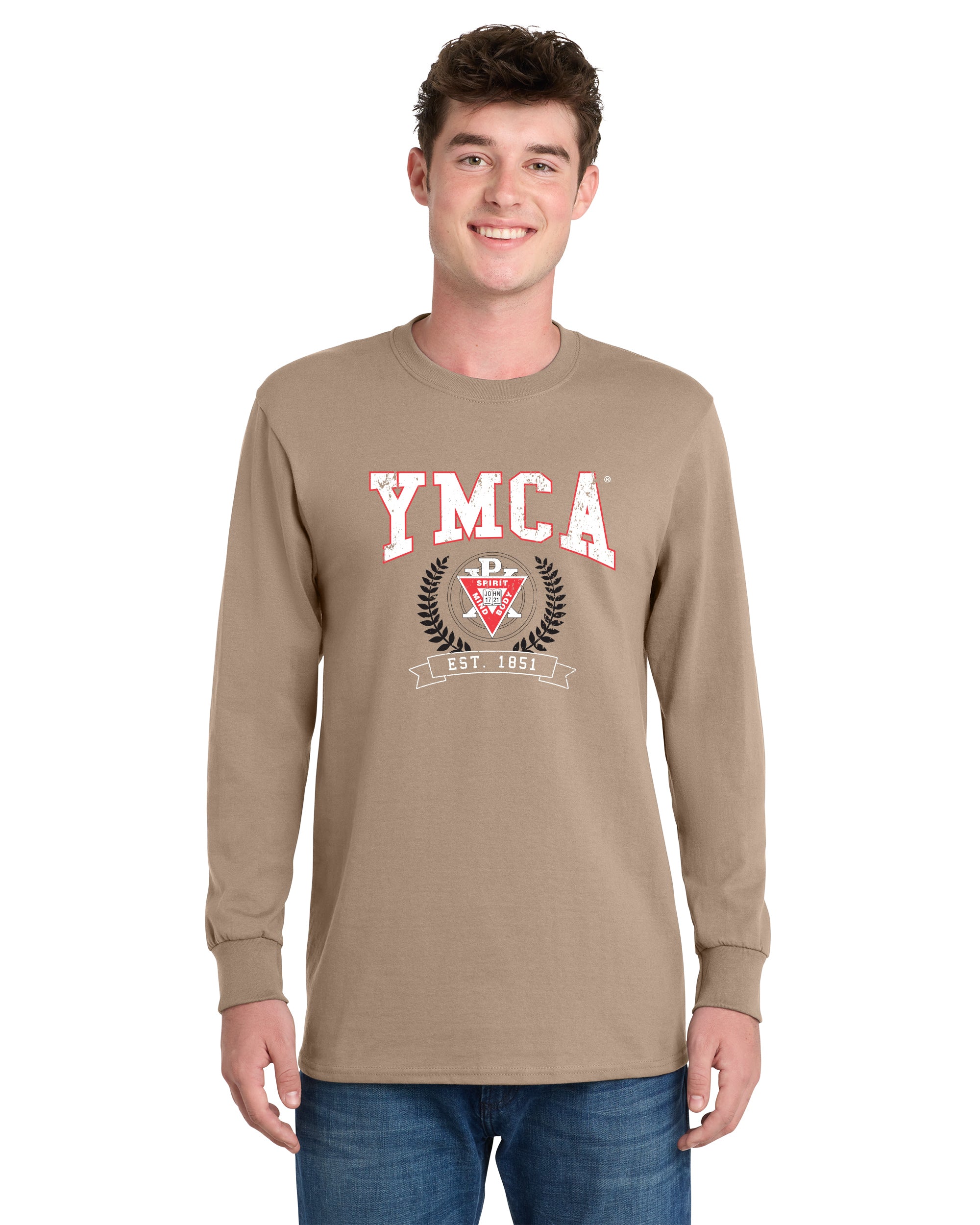 Vintage YMCA Long Sleeve T-Shirt – Court Products, Inc.