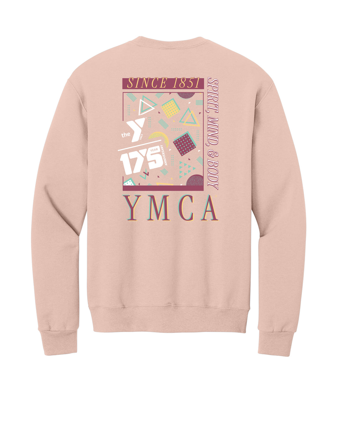 Vintage Geo YMCA Crewneck Sweatshirt