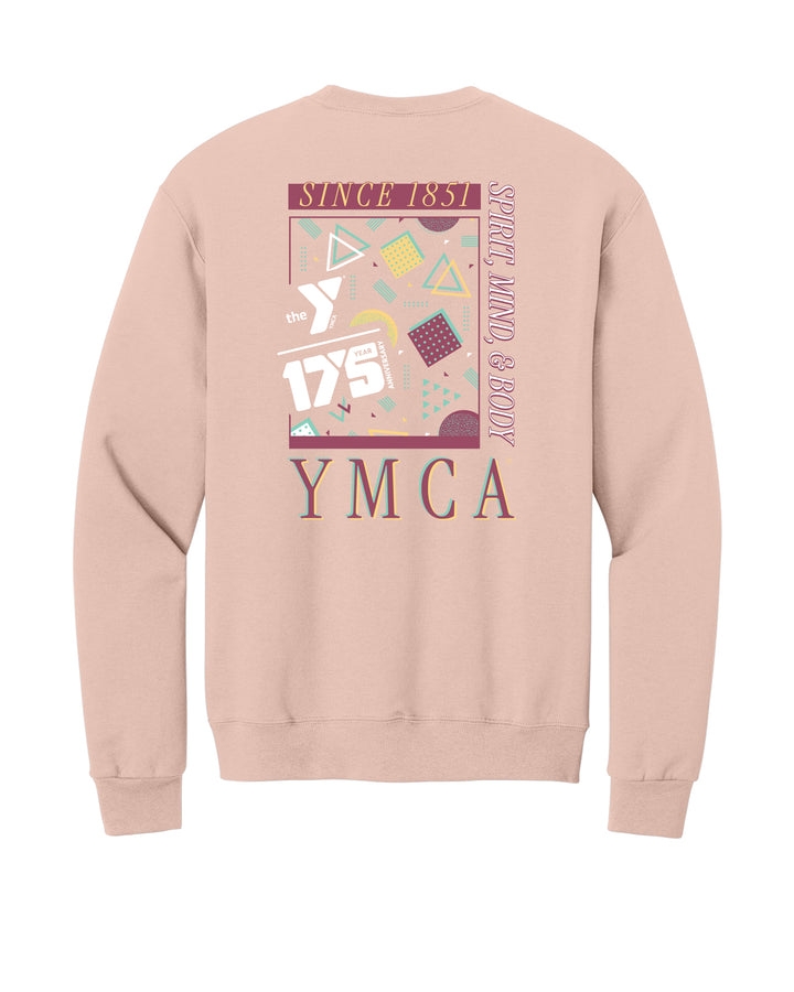 Vintage Geo YMCA Crewneck Sweatshirt