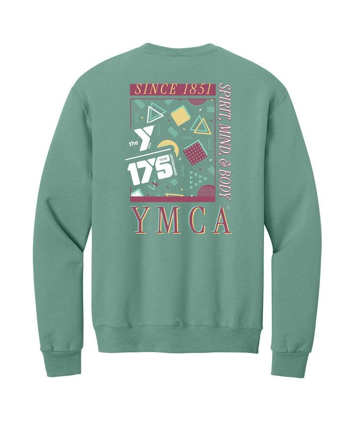 Vintage Geo YMCA Crewneck Sweatshirt