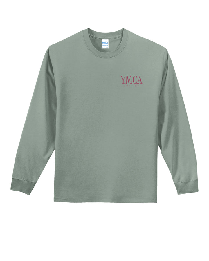 Vintage Geo YMCA Long Sleeve T-Shirt