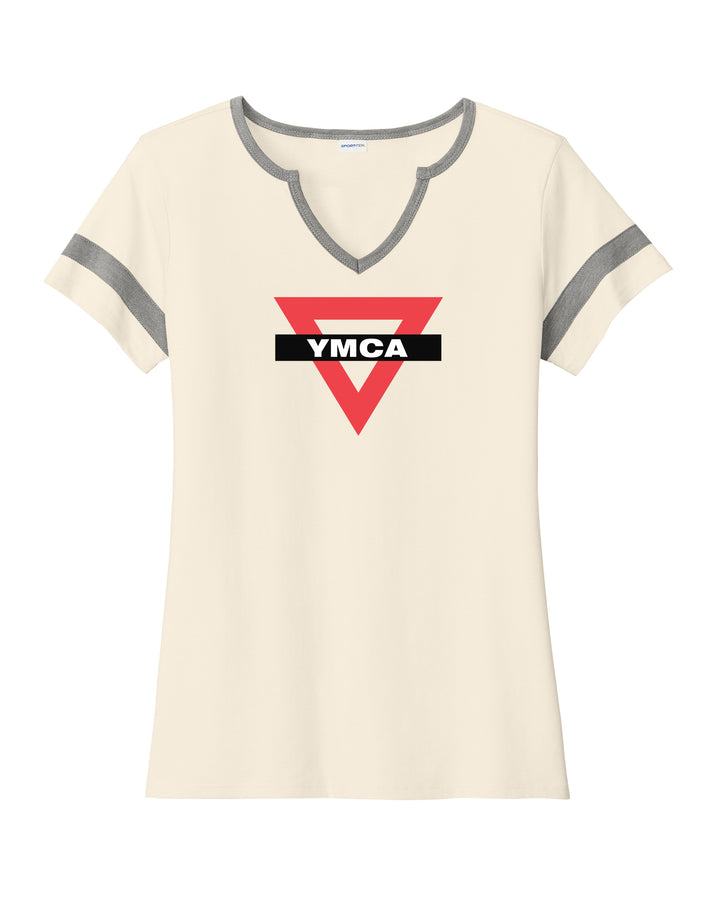 Ladies' Vintage Notch Neck T-Shirt